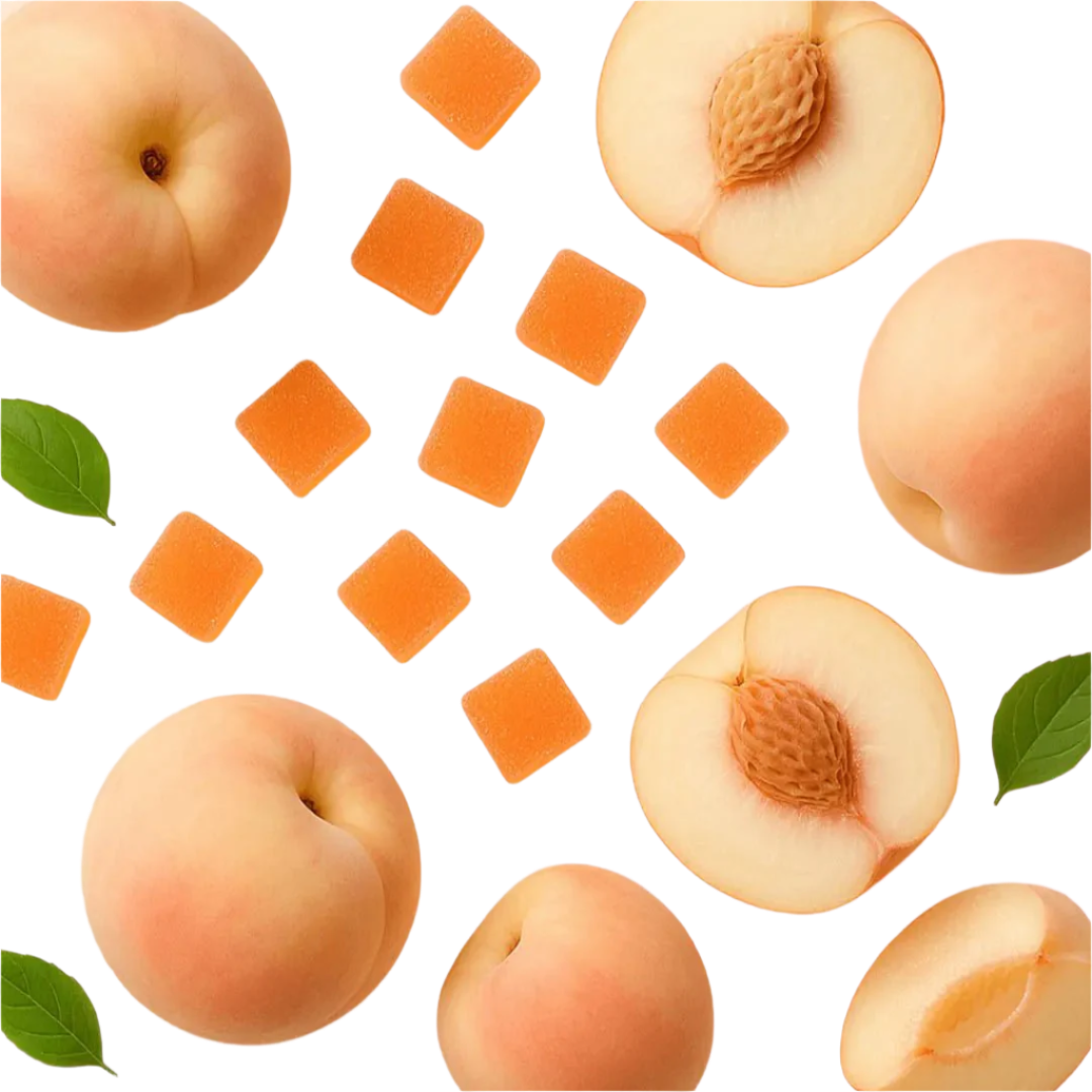 White Peach - 100mg Gummies - Daily Hi