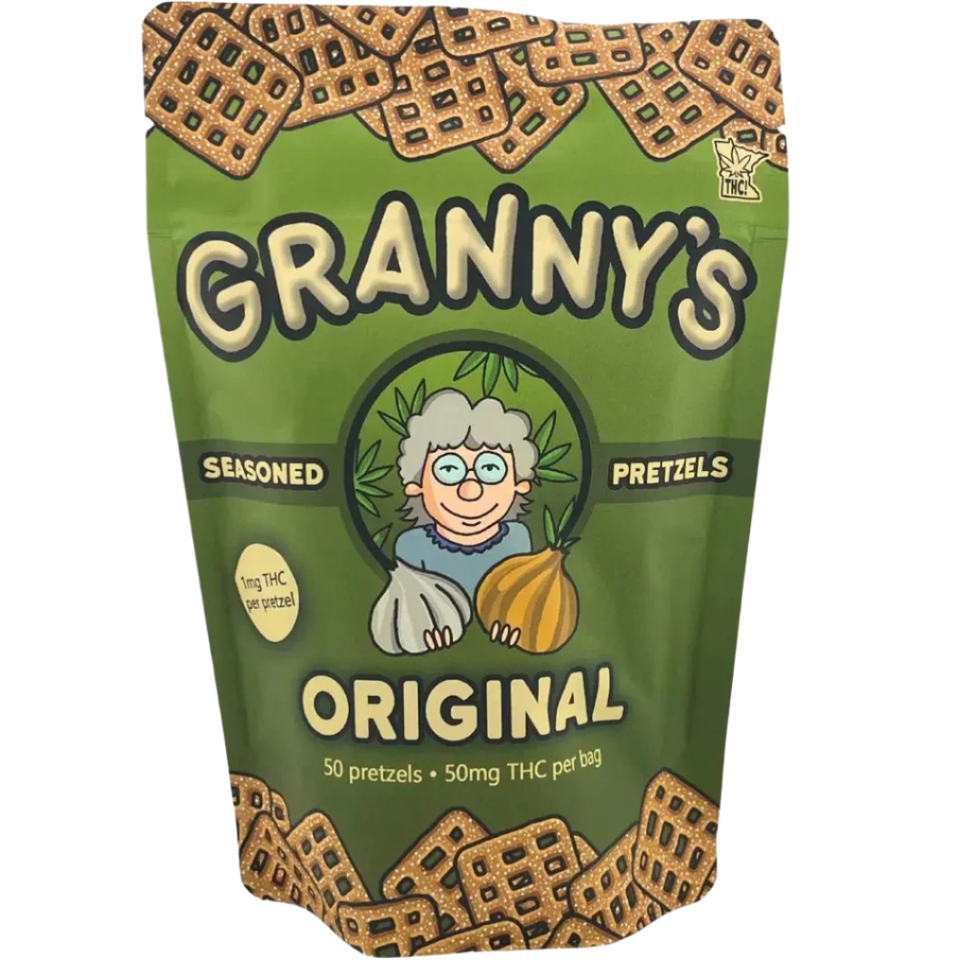 Granny's - Original - 50mg Pretzels - Daily Hi
