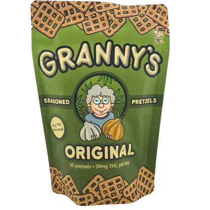 Granny's - Original - 50mg Pretzels - Daily Hi